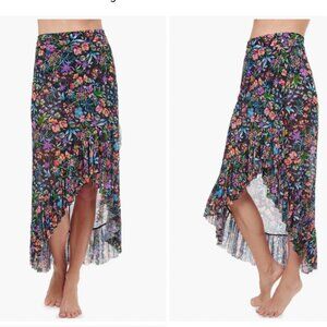 NWT Flora Mesh Wrap Long Skirt Profile by Gottex- Size M